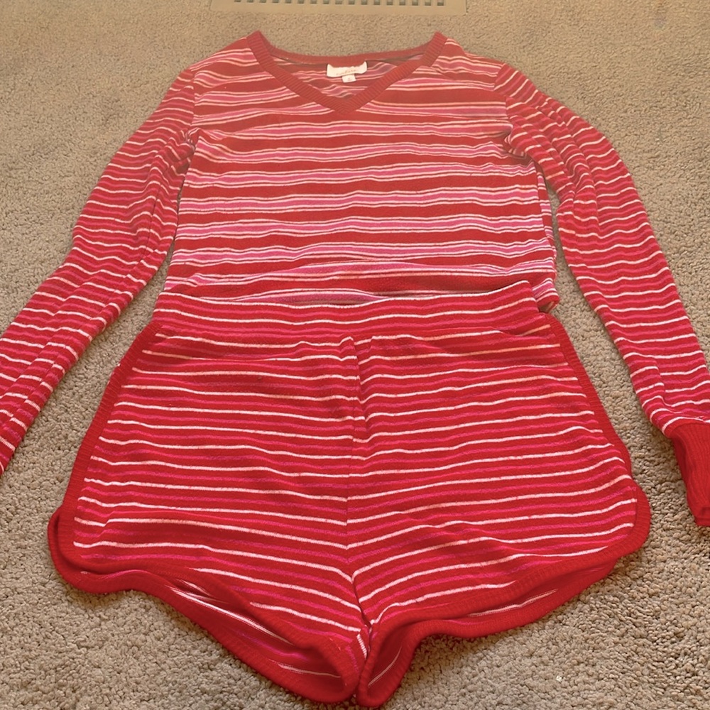 Size Small Colsie Striped Pajama Set